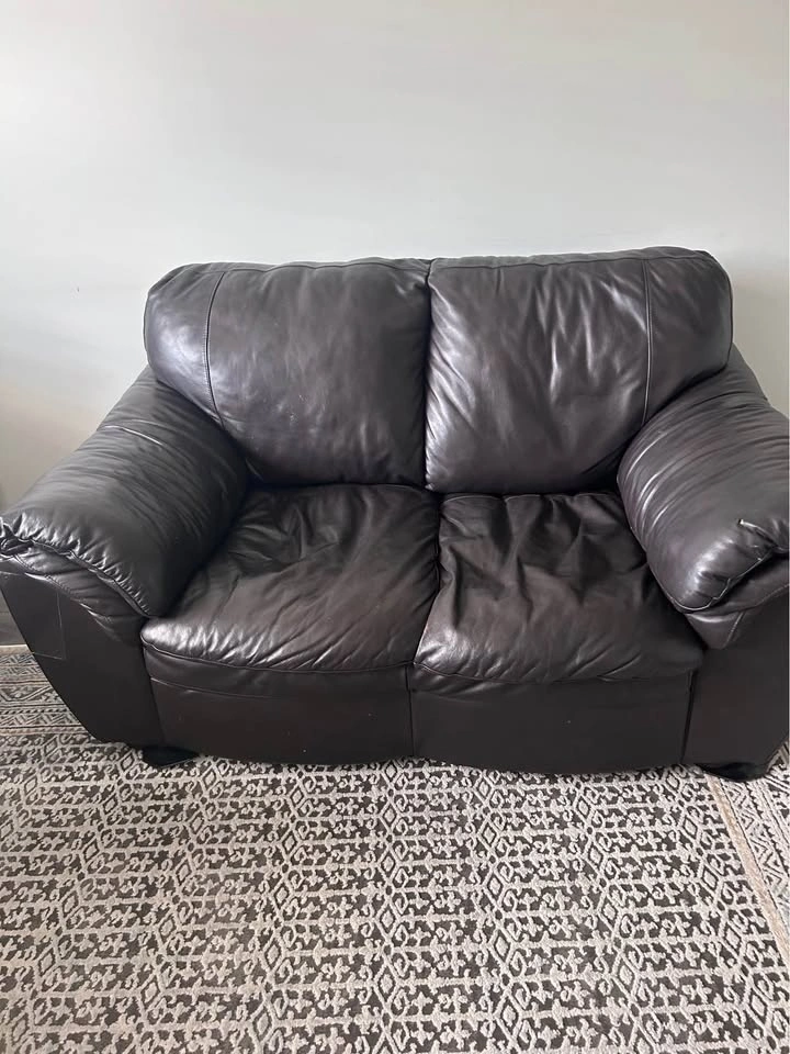 Leather Sofa & Loveseat Set – Comfortable & Stylish - photo 2