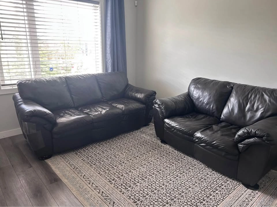 Leather Sofa & Loveseat Set – Comfortable & Stylish - photo 5