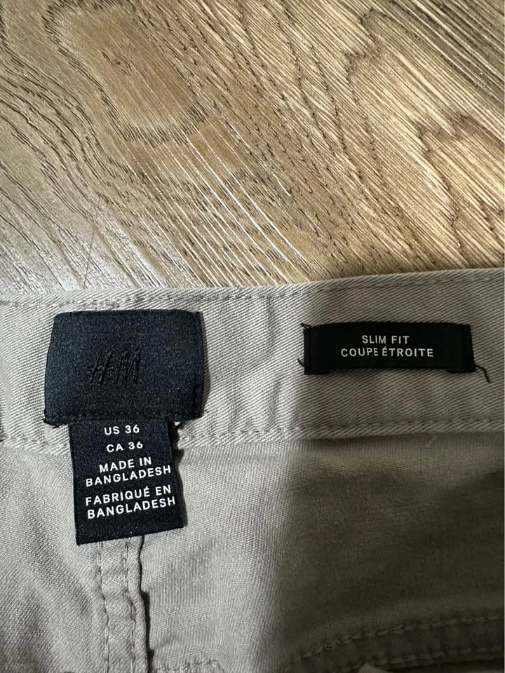 H&M Slim Fit Chino Shorts Size 36 - photo 2
