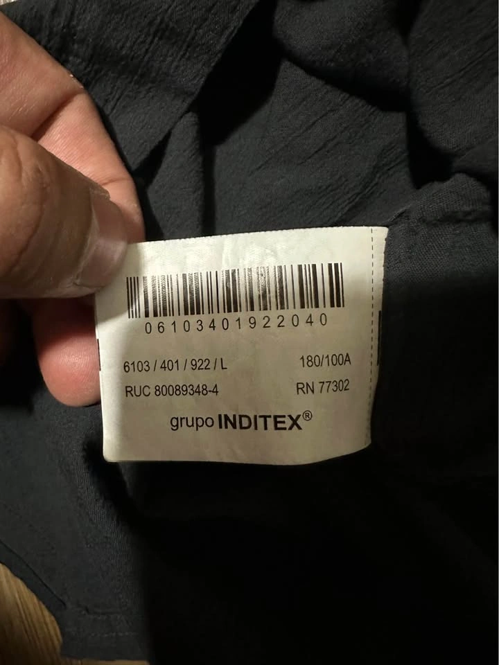 Zara Men’s Long Sleeve Shirt – Size Large - photo 4