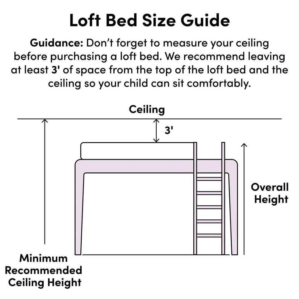 Alique Kids Loft Bed- full size - photo 3