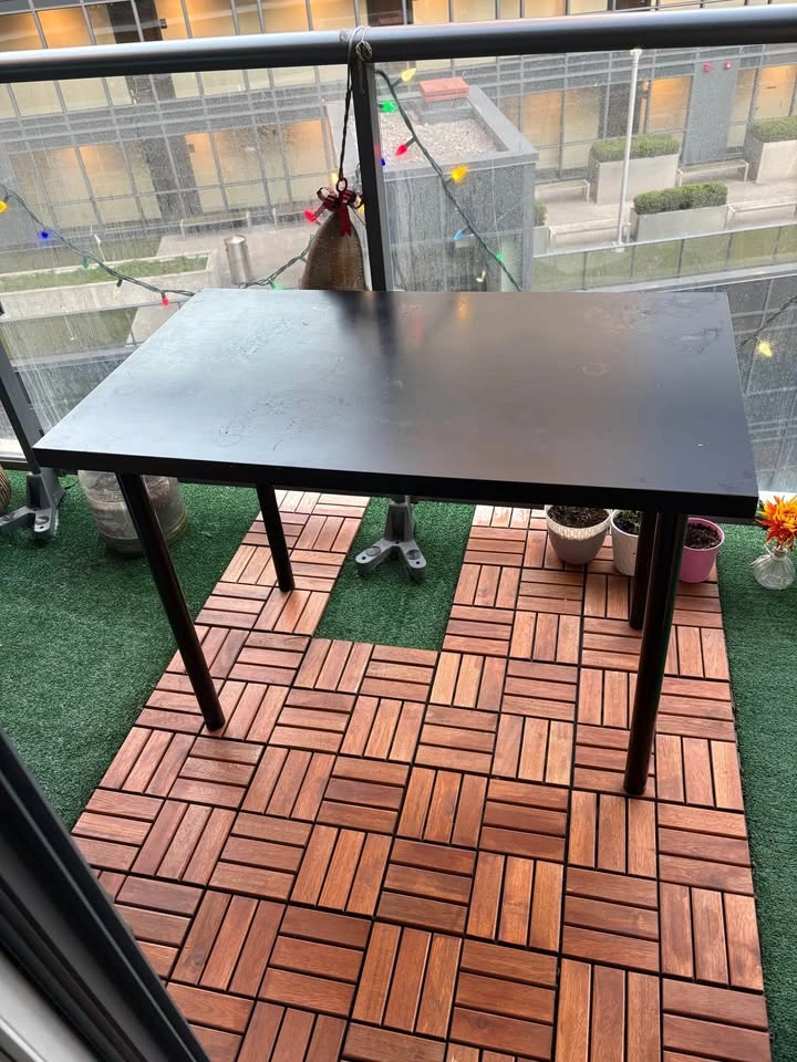 Double Bed, Computer Table, and Dining Table