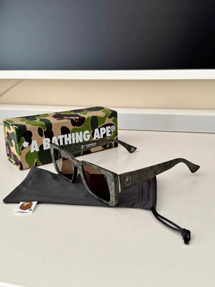 Bathing Ape Matte Camo Sunglasses