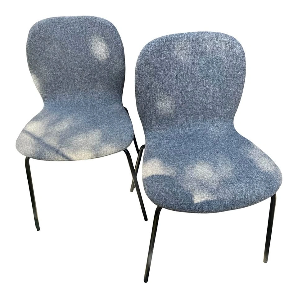 6x IKEA 'KARLPETTER' Upholstered Dining Chairs – LIKE NEW