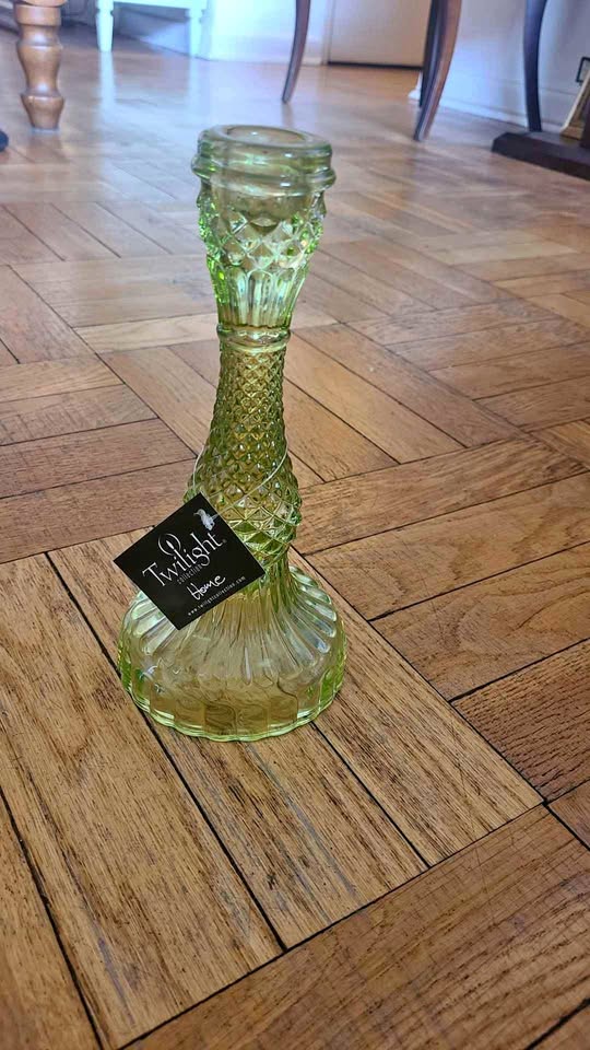 Twilight Collection Glass Candle Holder