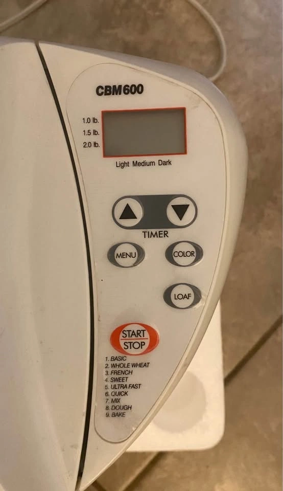 Yassist CBM600 Automatic Breadmaker - photo 3