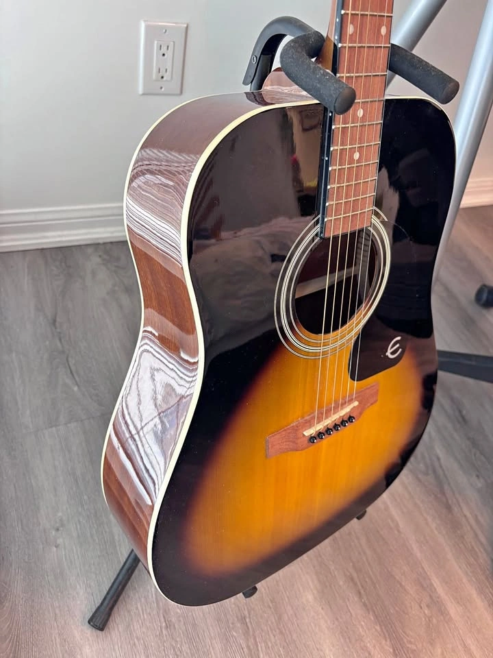 Epiphone FT-100 Acoustic Guitar - Vintage Sunburst