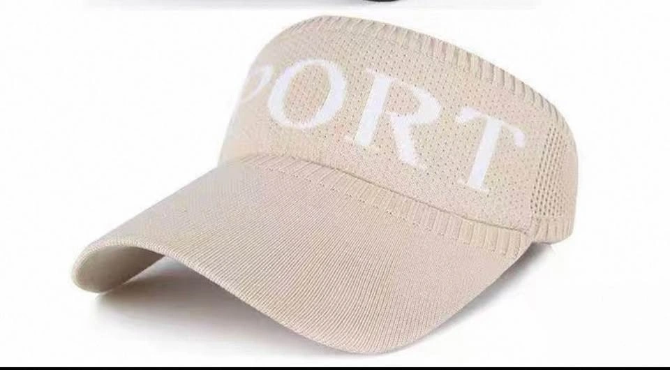 Knitted Sport Sun Visor Hat - photo 2