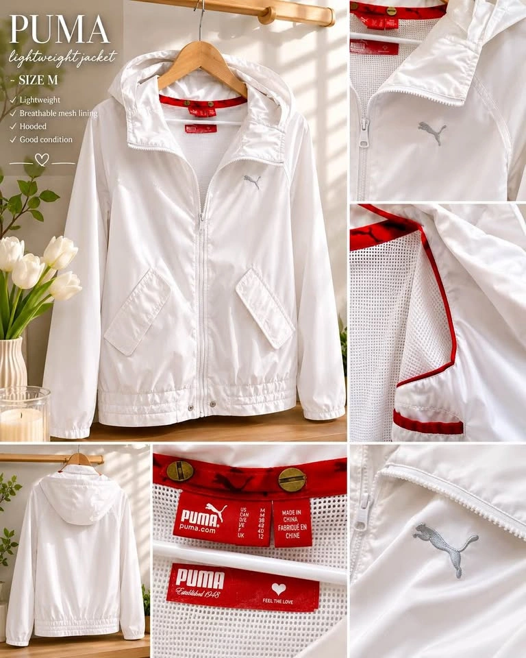 Puma Lightweight Hooded Jacket