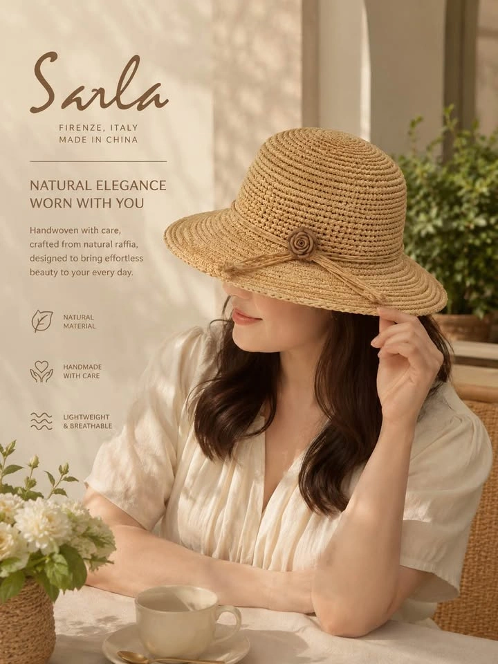 Scala Natural Raffia Hat - photo 4
