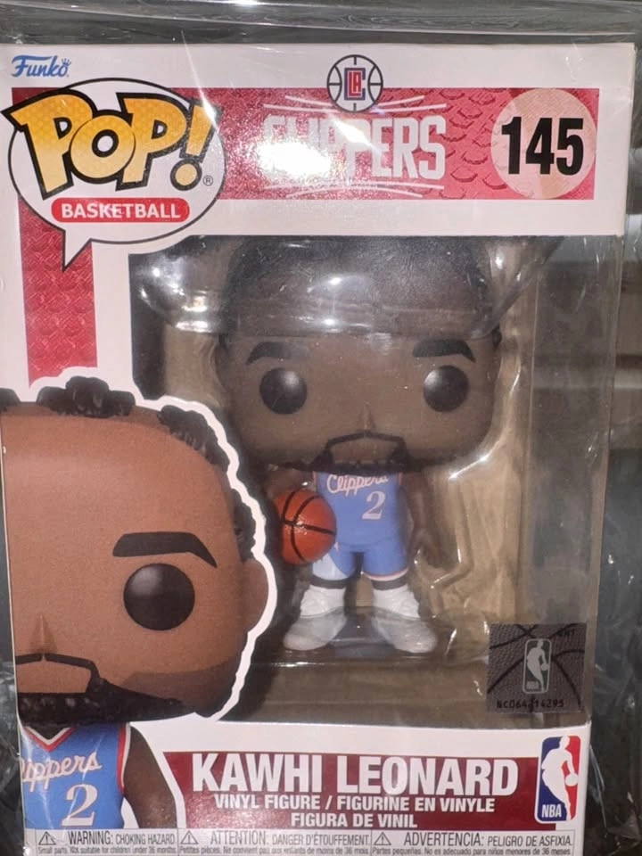 Funko Pop! NBA Kawhi Leonard Clippers #145 – Brand New