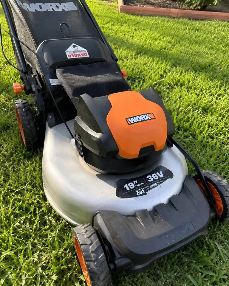 WORX 19” 56V Cordless Electric Lawn Mower - photo 3