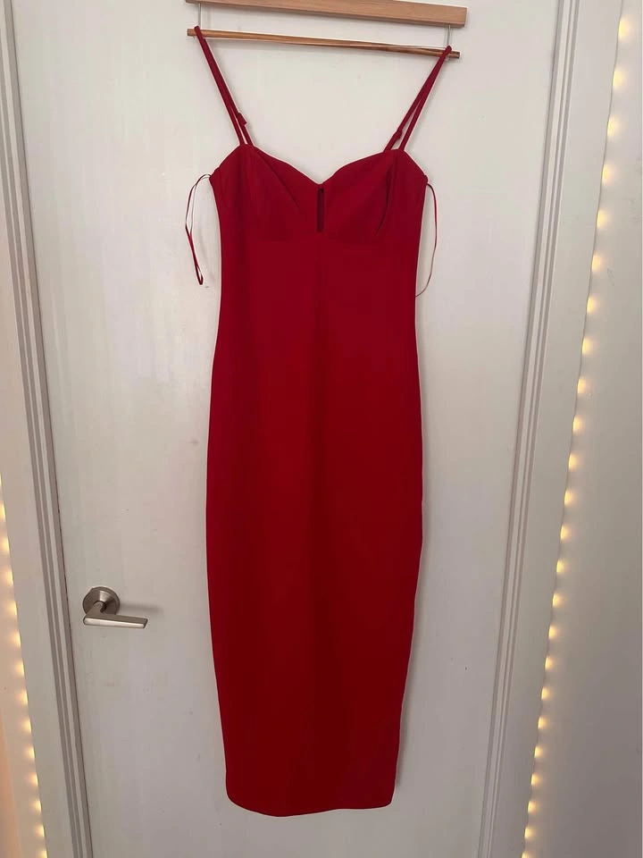 Dynamite Sweetheart Cutout Ankle Dress - photo 3