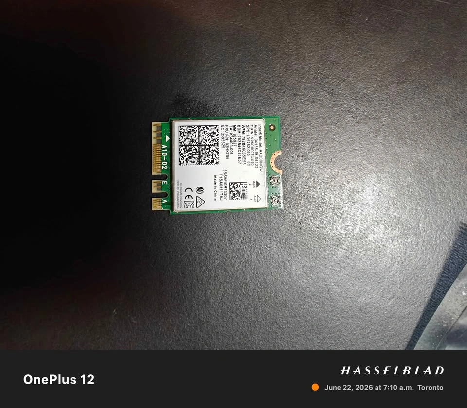 Intel AX200NGW Wifi BT Card - photo 2