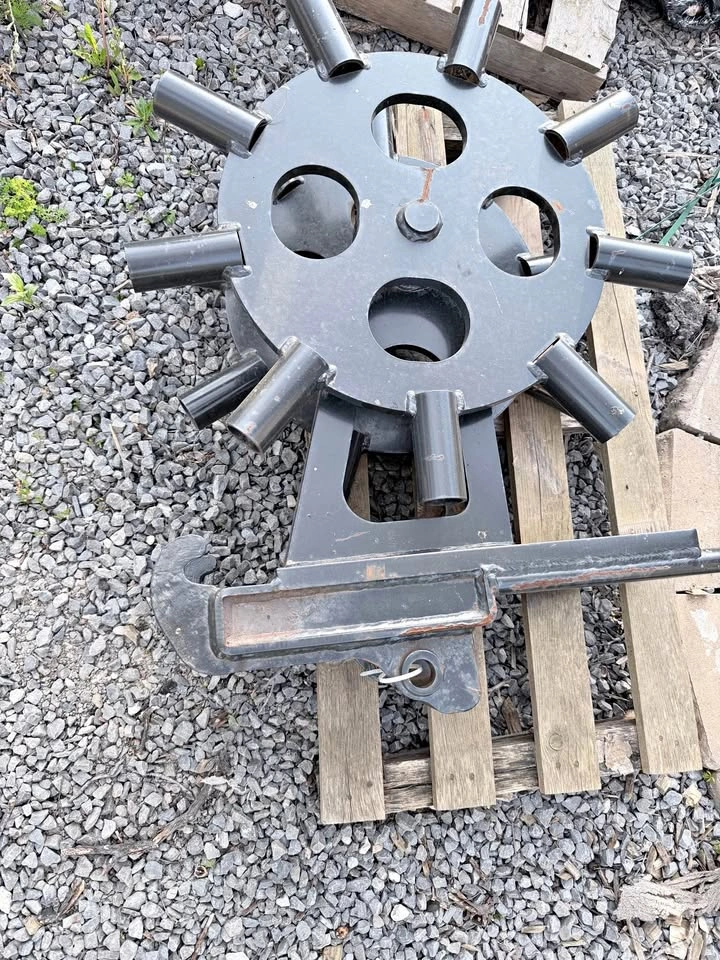 Bobcat excavator packer wheel