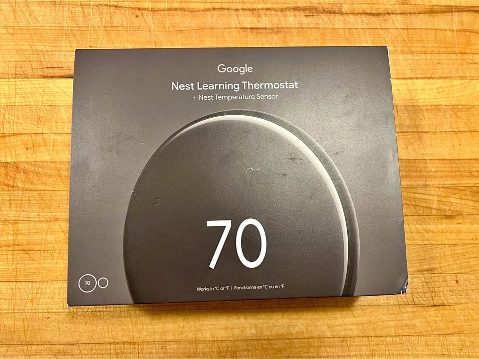 Google Nest Wi-Fi Smart Learning Thermostat (4th Gen)