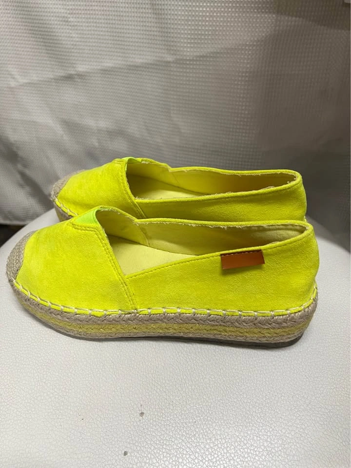⚽ Bright yellow Espadrille- New - photo 2