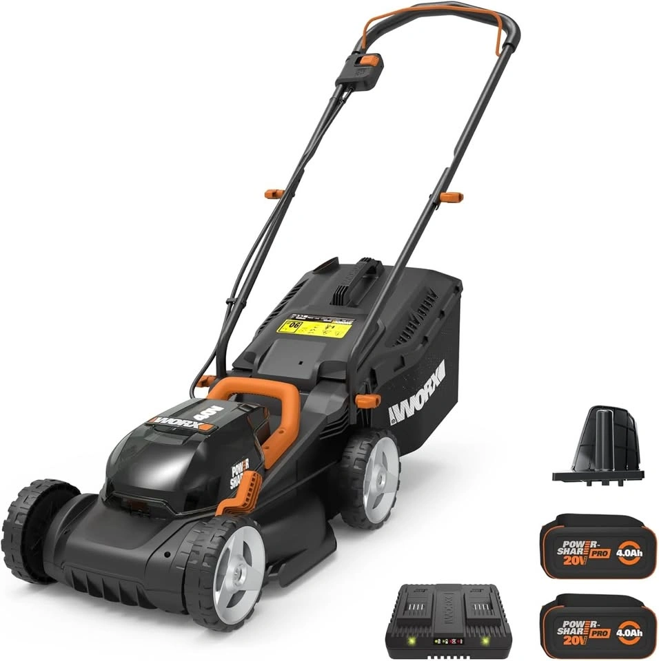 Worx 40V Power Share 4.0Ah 17" Cordless Lawn Mower - photo 2