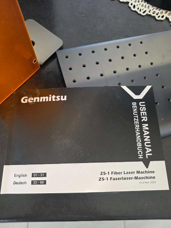Genmitsu Z5-1 Fiber Laser Machine, 4K Res - photo 3