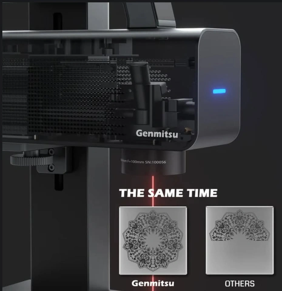 Genmitsu Z5-1 Fiber Laser Machine, 4K Res - photo 5