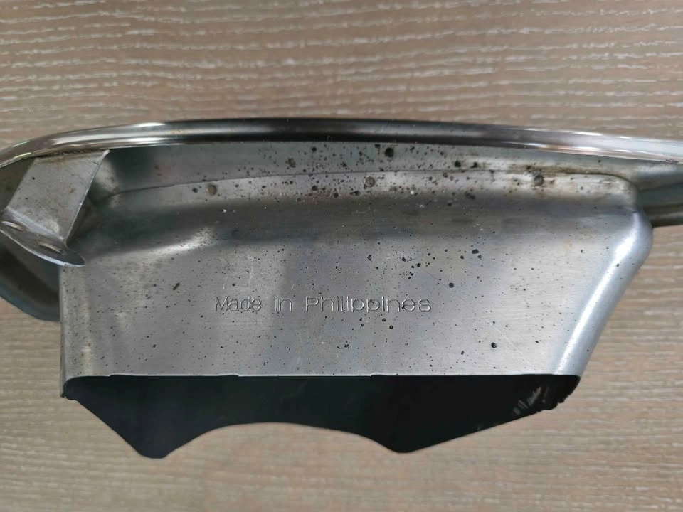2017-2020 ACURA MDX Passenger Side Rear Bumper Chrome Exhaust Fi - photo 4