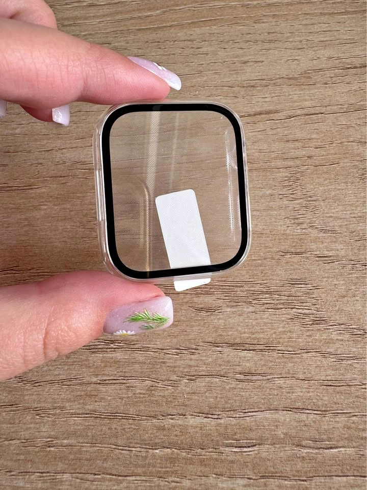 Tempered Glass Screen Protector & Case for 45MM Apple Watch