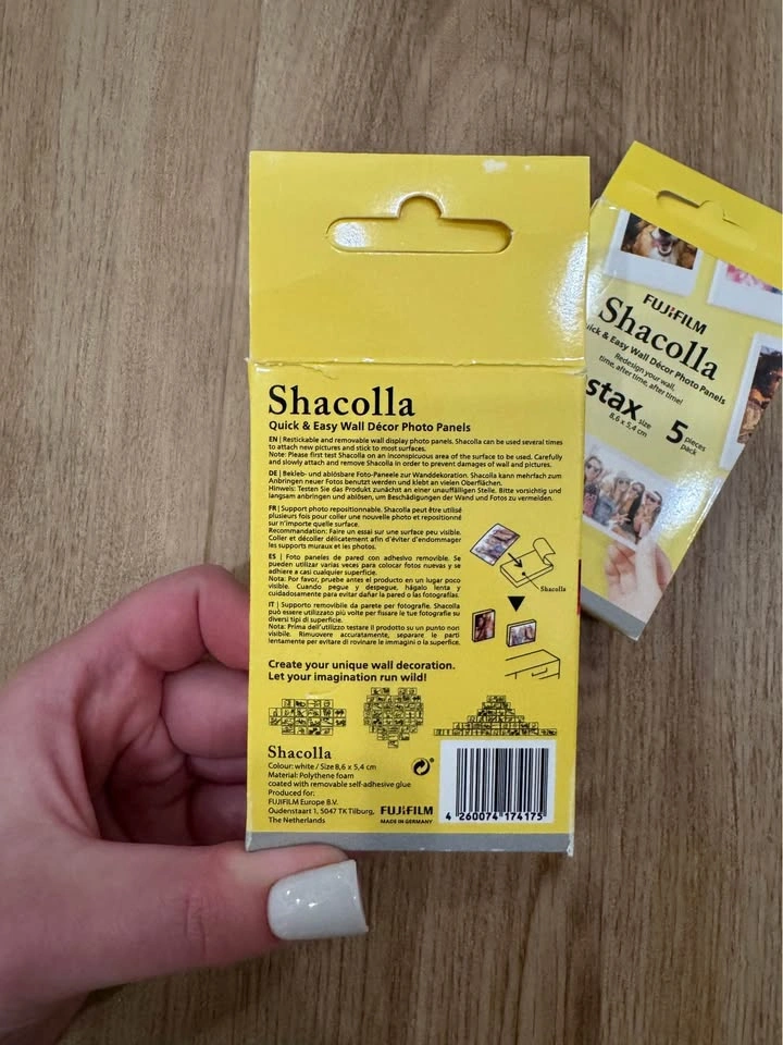 Fujifilm Shacolla Box Photo panels 5.4x8.6 cm Instax Mini - photo 3