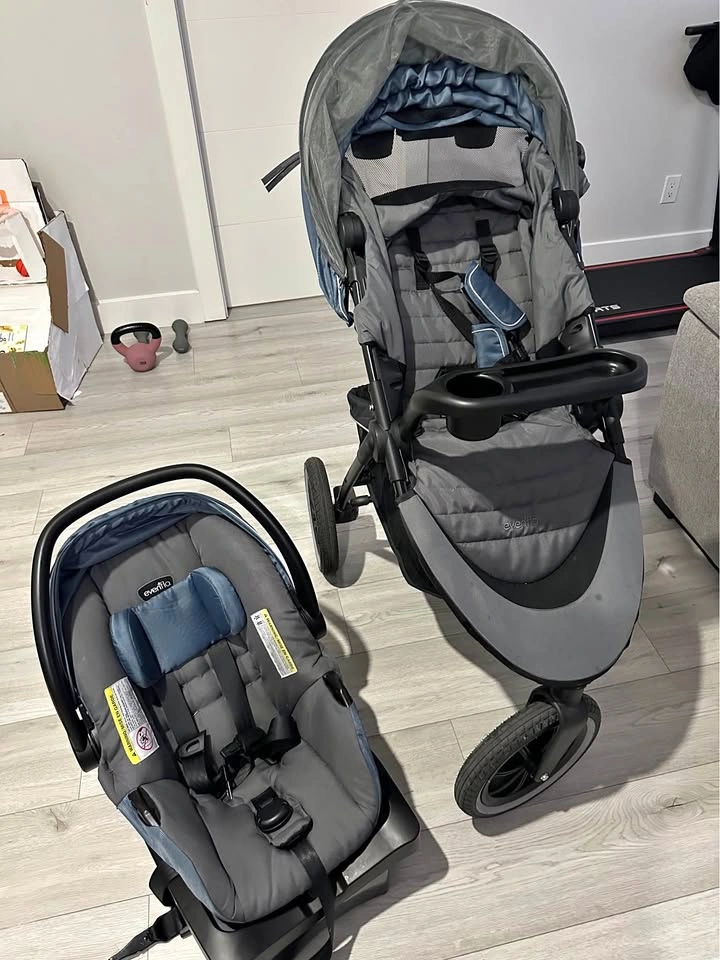 Baby Stroller and Car Seat