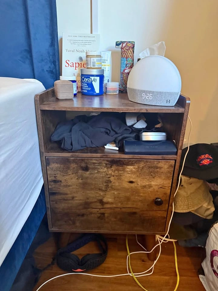 Brown Bedside Table