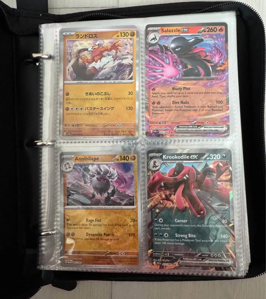 Filled Pokémon card binder - photo 2