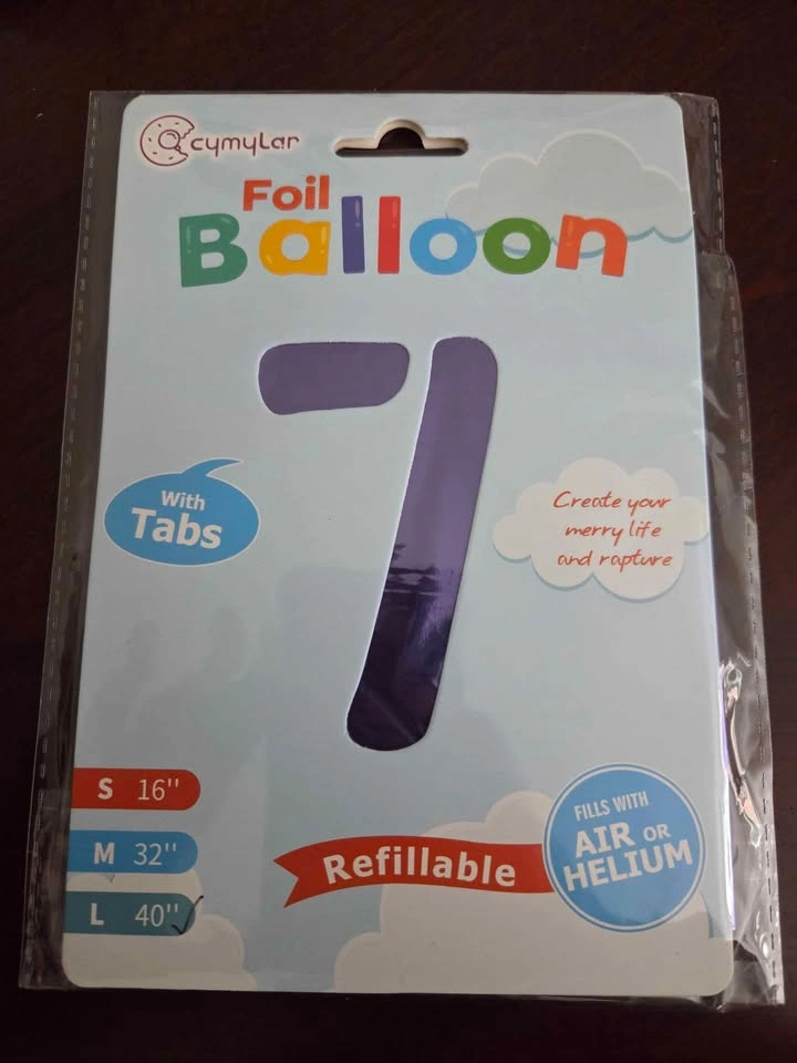 Foil Ballons #'s 2 and 7 - photo 2