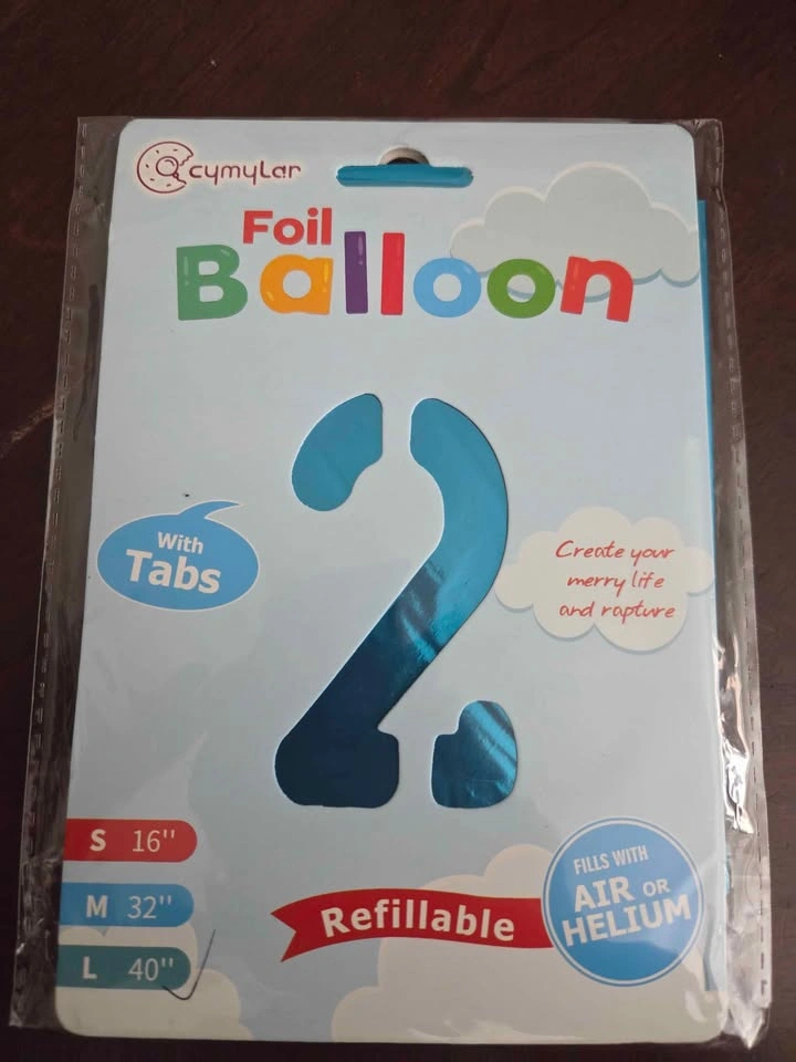 Foil Ballons #'s 2 and 7 - photo 3