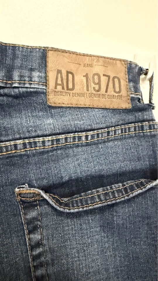 AD 1970 Men's Denim Shorts – Size 34 - photo 3