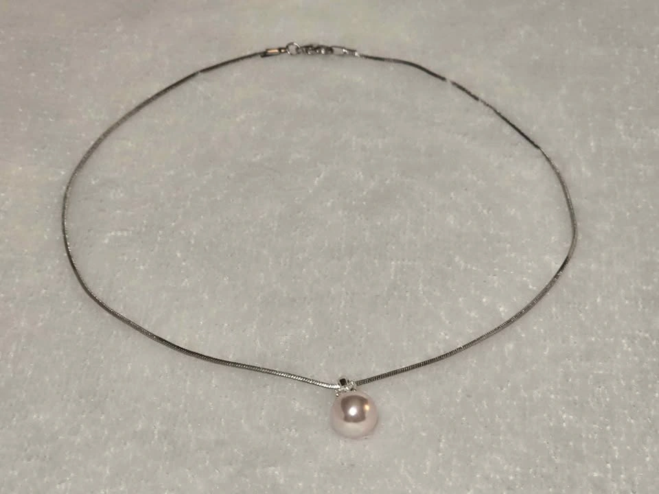 2pc Pink Pearl Necklace & Pearl Pendant $20 Firm - photo 2