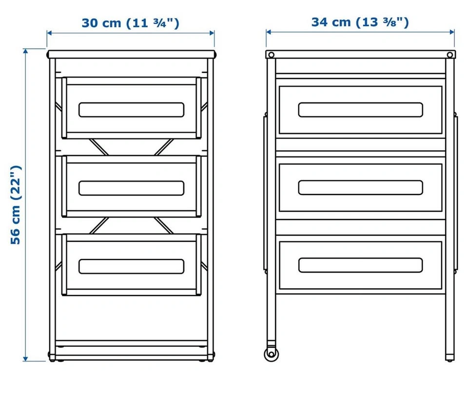 IKEA LENNART Drawer Unit - photo 2