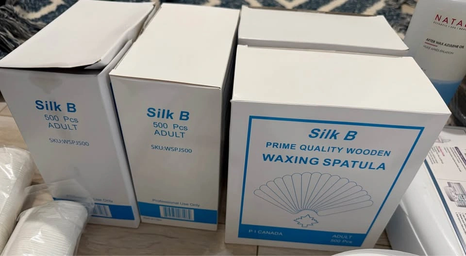 Non Woven Wax Strips (33 packs) AND Wax Spatulas - photo 3
