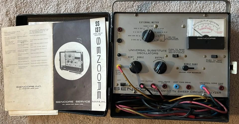 Sencore SS137 Sweep Analyzer - photo 3