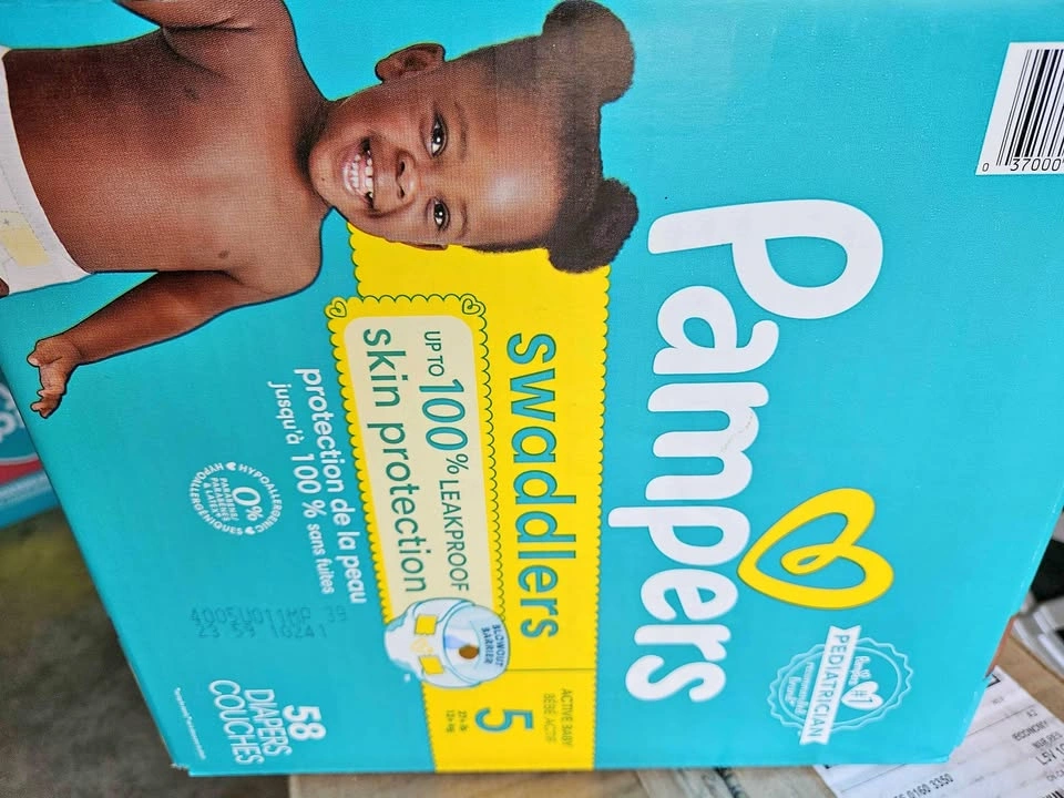 Pampers Swaddlers Size 5 Diapers 58 Count ⚽