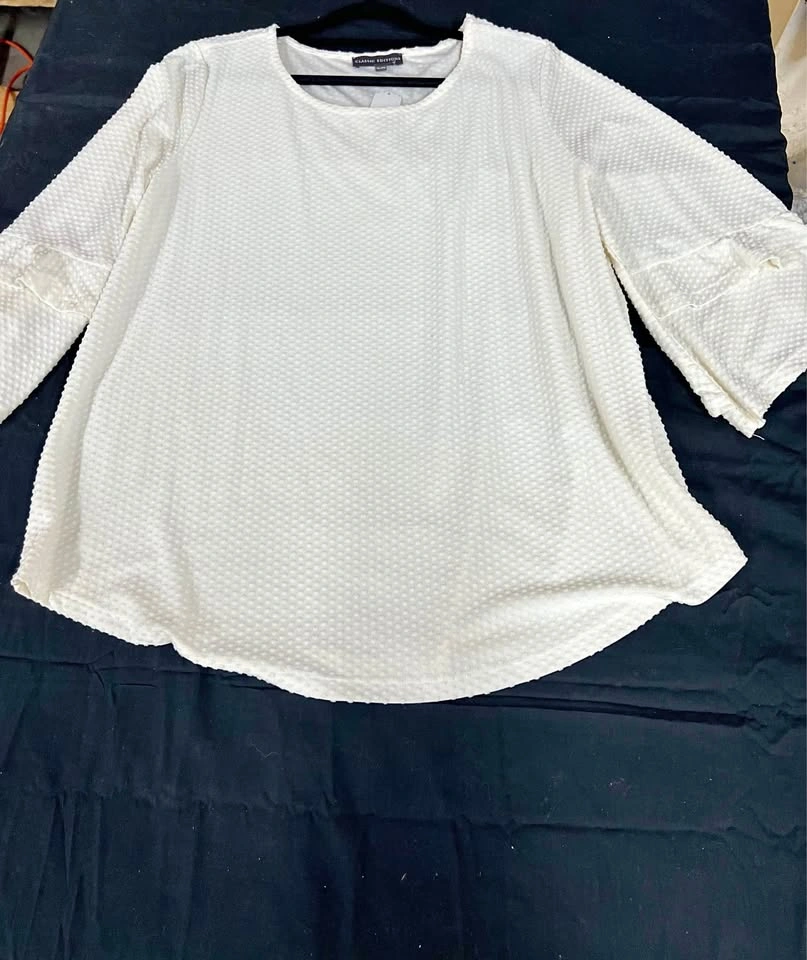⚽ Off white Blouse- 2XL
