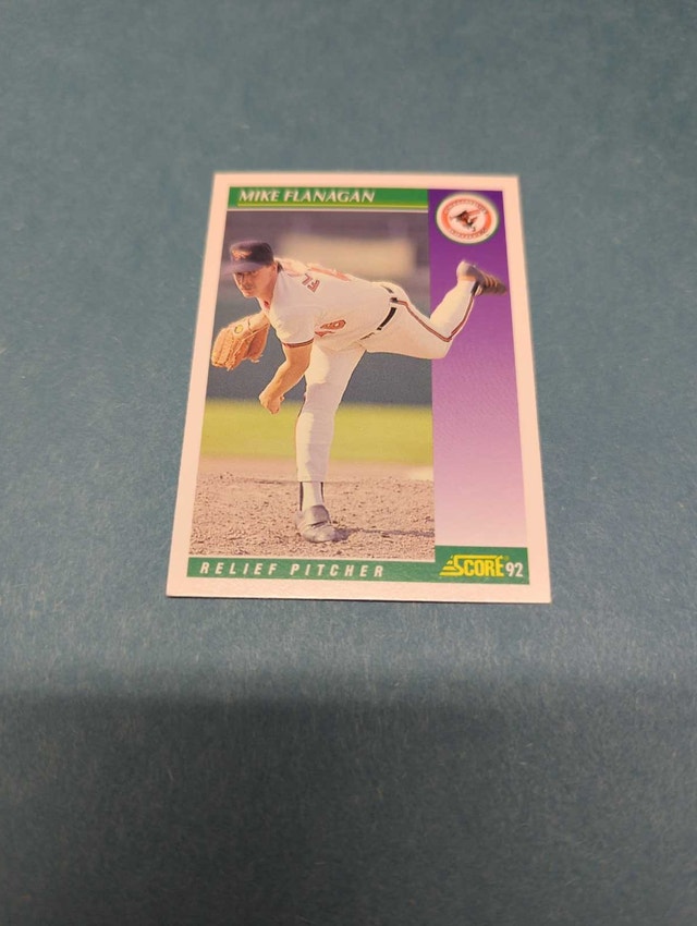 Mike Flanagan 1992 Score Baseball Card ⚽