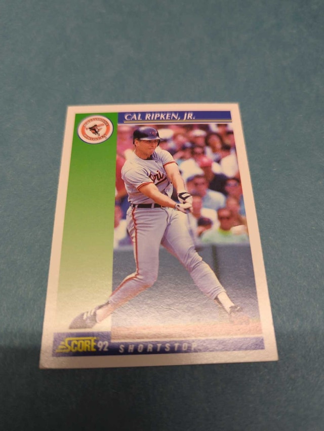 1992 Score Cal Ripken Jr. Orioles Baseball Card ⚽