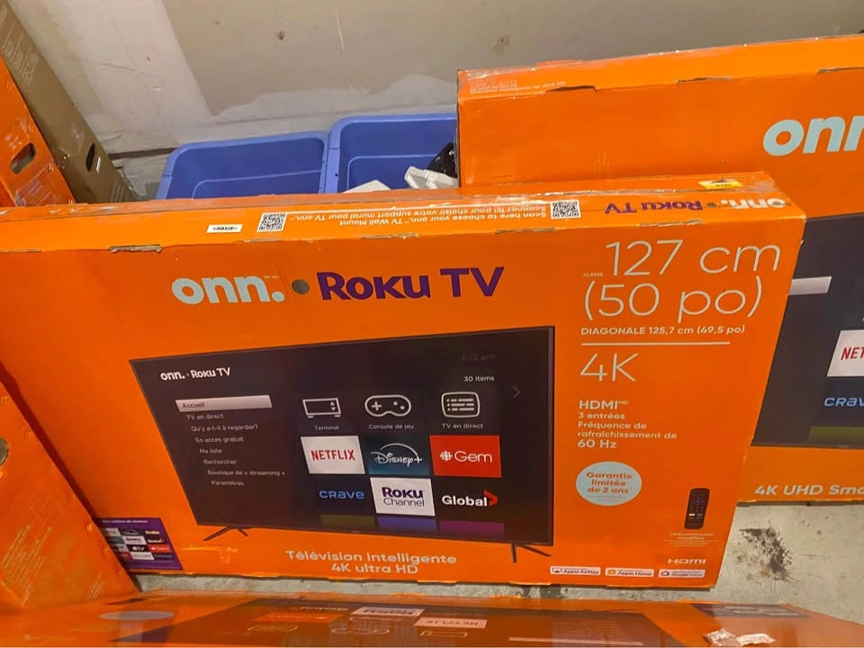 BRAND NEW Onn 50" 4K Smart Roku TV