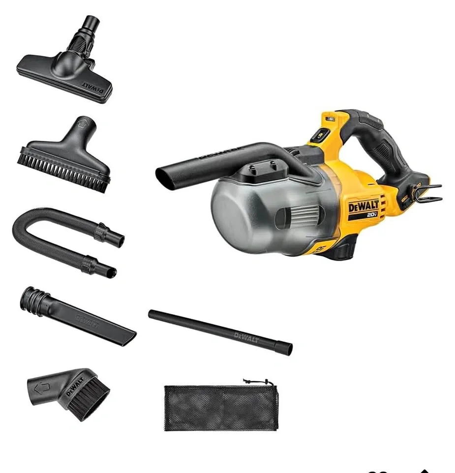 NEW DEWALT 20V MAX Cordless Hand Vacuum + Attachments