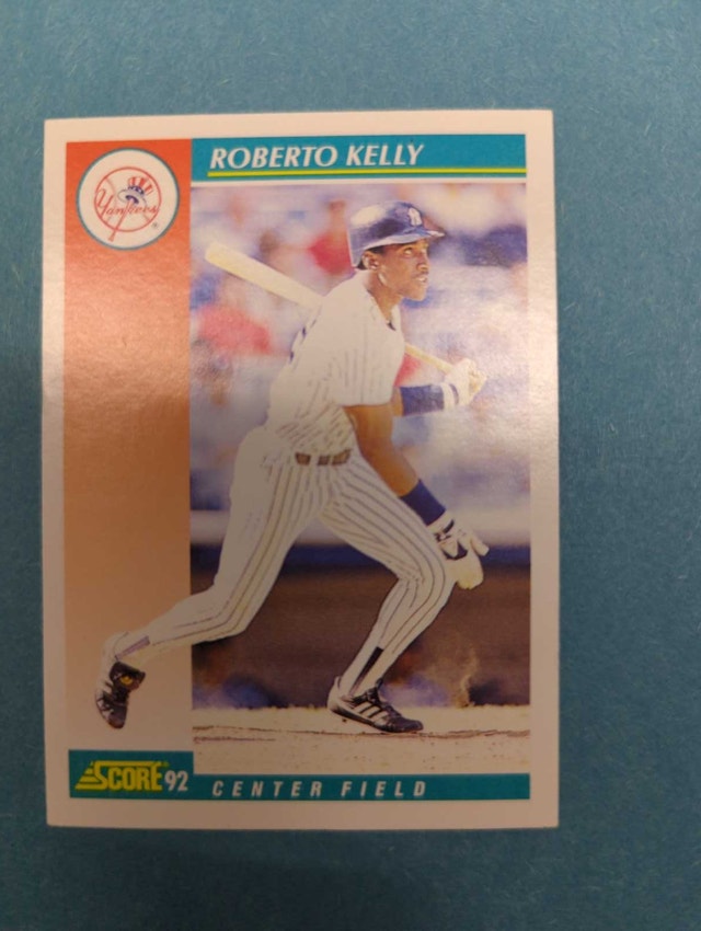 Roberto Kelly 1992 Score Baseball Card ⚽