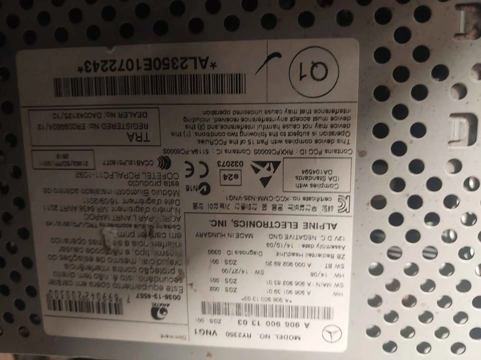 2011+ mercedes Sprinter radio - photo 3