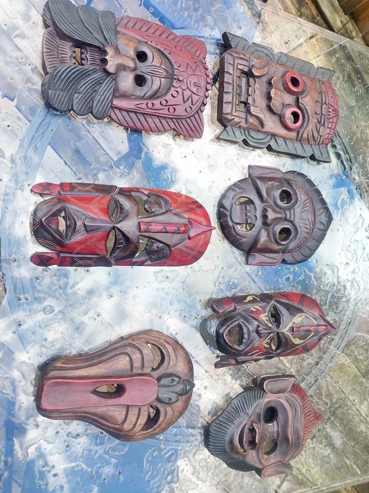 Oriental decorative masks