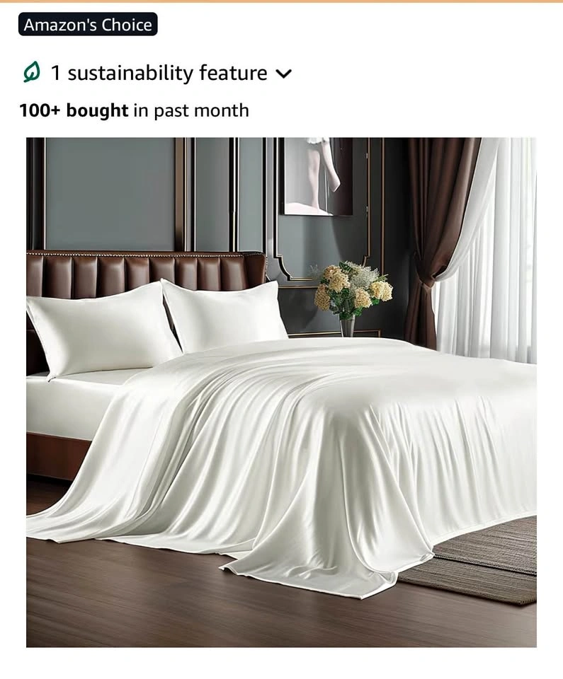 Satin Bed Sheet Set (2)