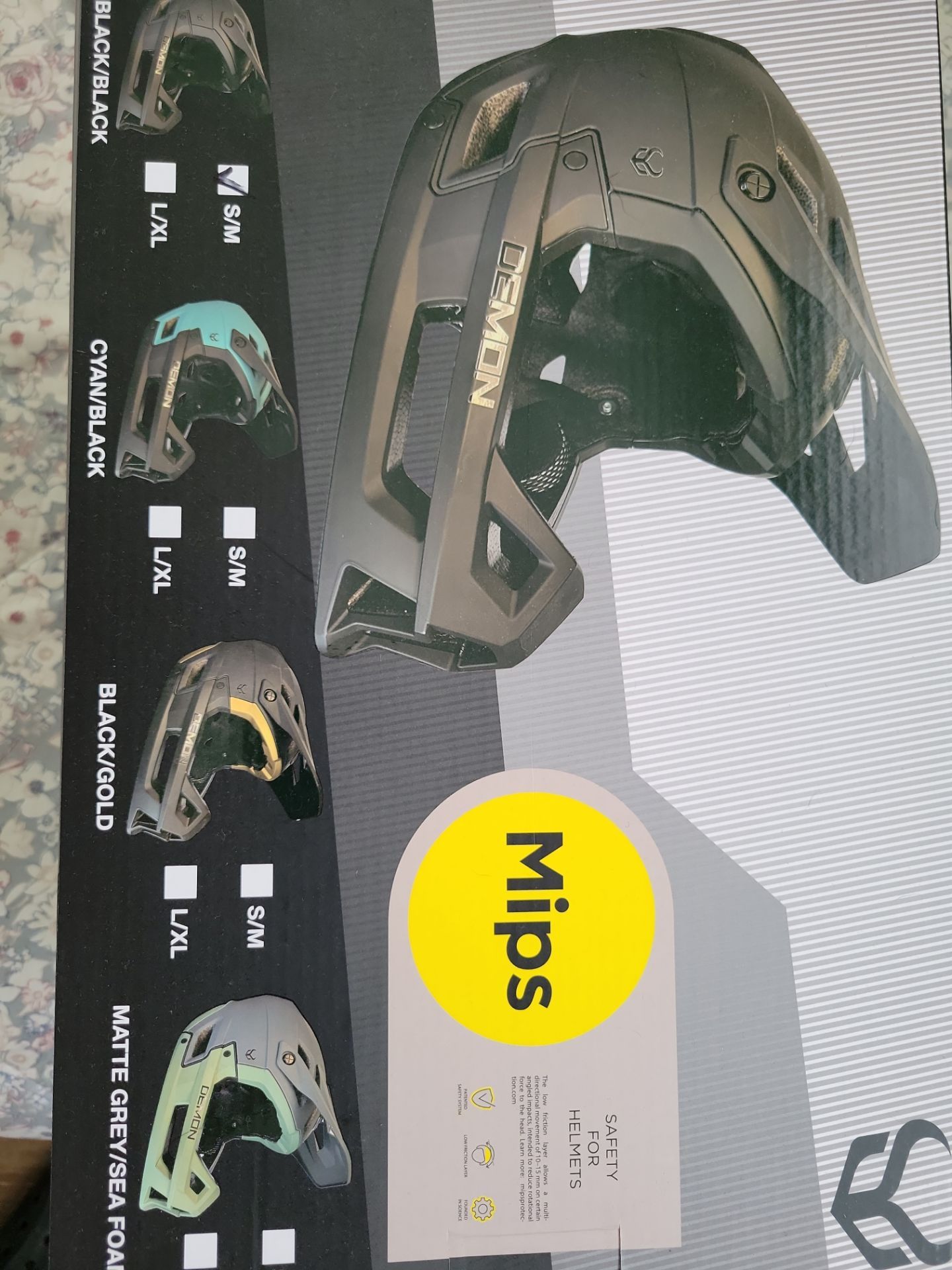 Demon Full Face Bicycle Helmet Mips - photo 2