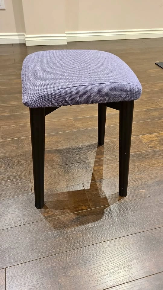 Upholstered Vanity Stool