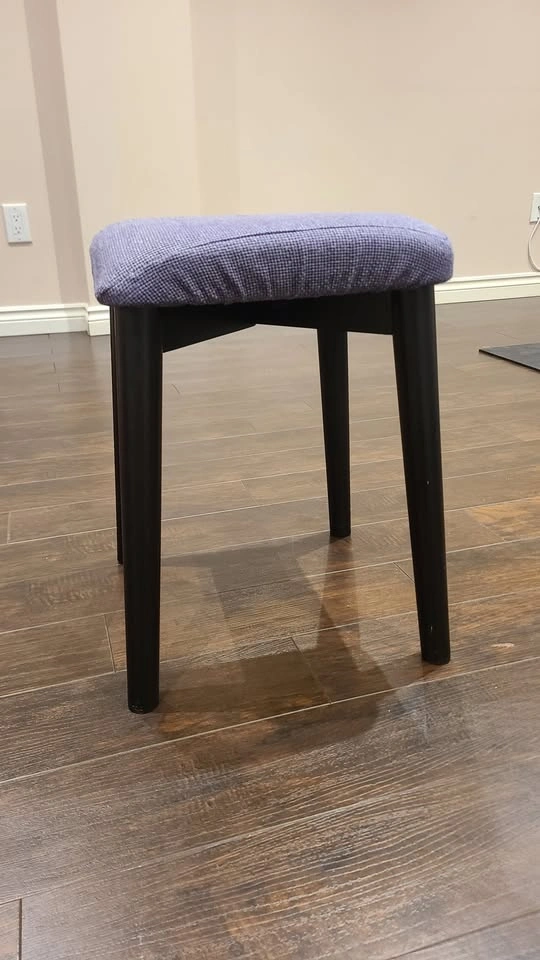Upholstered Vanity Stool - photo 3